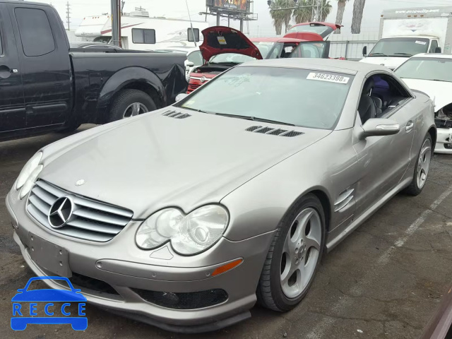 2004 MERCEDES-BENZ SL 500 WDBSK75F64F067177 image 1