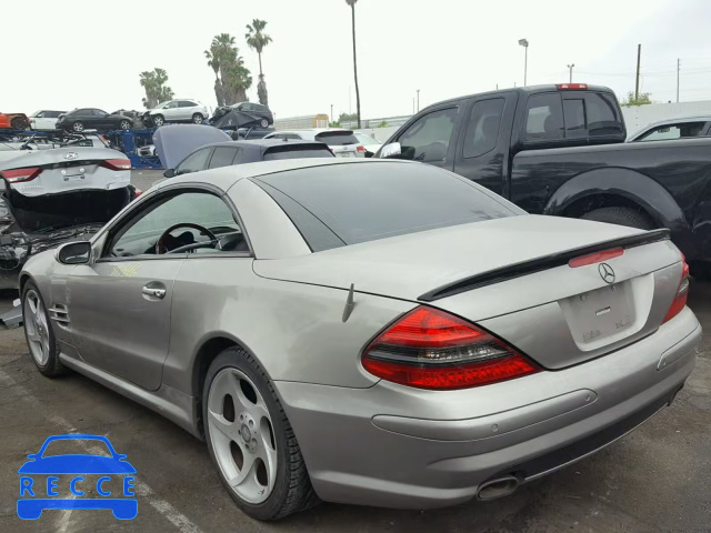 2004 MERCEDES-BENZ SL 500 WDBSK75F64F067177 image 2