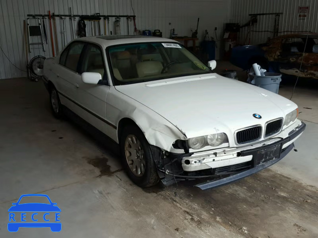 2000 BMW 740I WBAGG8345YDN75493 image 0
