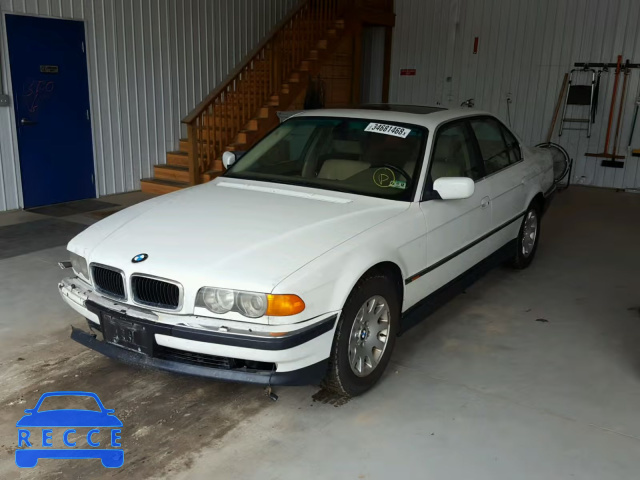 2000 BMW 740I WBAGG8345YDN75493 Bild 1