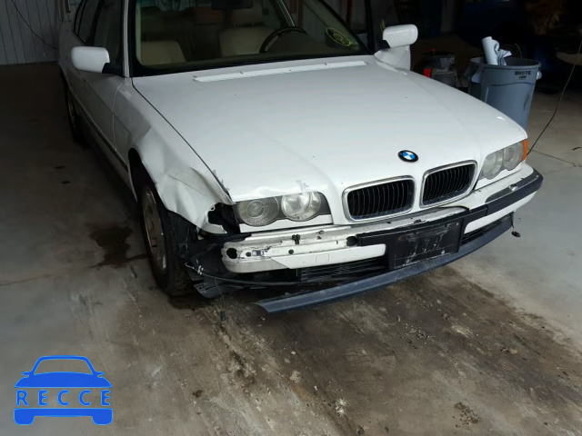 2000 BMW 740I WBAGG8345YDN75493 Bild 8