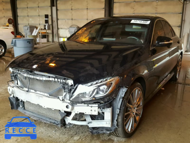 2015 MERCEDES-BENZ C 400 4MAT 55SWF6GB4FU010364 зображення 1