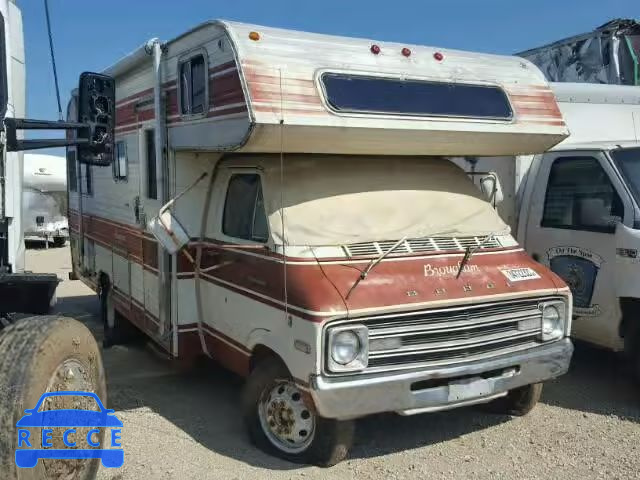 1977 DODGE MOTORHOME F44CF7V049321 image 0