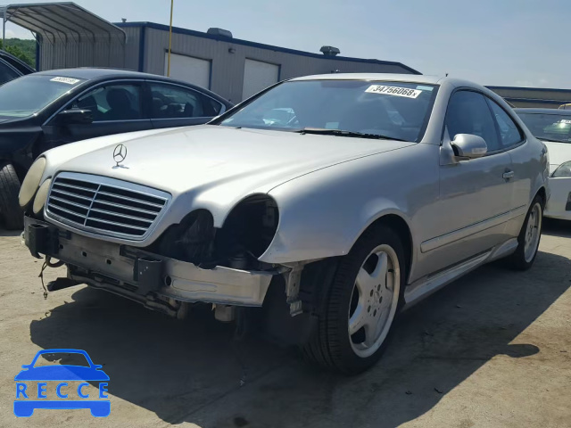 2000 MERCEDES-BENZ CLK 430 WDBLJ70G2YF147279 зображення 1