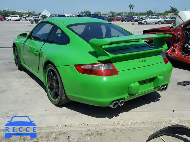 2007 PORSCHE 911 CARRER WP0AB29997S732833 image 2