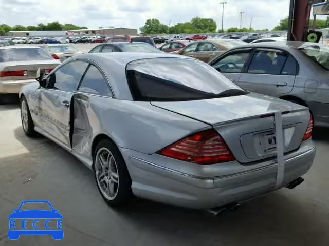 2002 MERCEDES-BENZ CL 500 WDBPJ75J72A031103 зображення 2