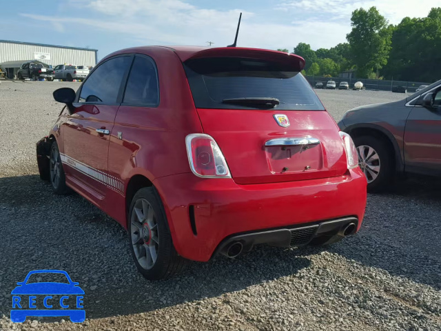 2012 FIAT 500 ABARTH 3C3CFFFH3CT378126 image 2