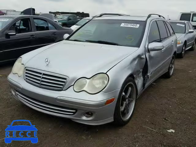 2005 MERCEDES-BENZ C 240 SPOR WDBRH61J75F601547 зображення 1