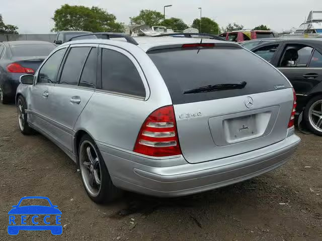 2005 MERCEDES-BENZ C 240 SPOR WDBRH61J75F601547 зображення 2