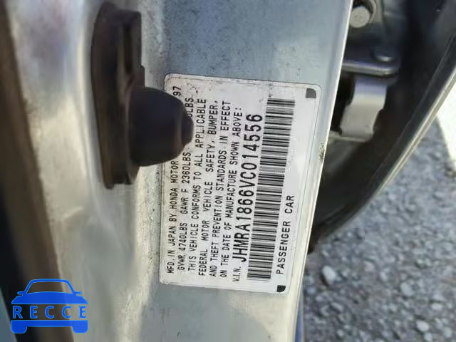 1997 HONDA ODYSSEY BA JHMRA1866VC014556 image 9