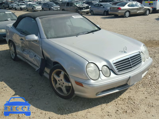 2003 MERCEDES-BENZ CLK 430 WDBLK70G83T136746 зображення 0