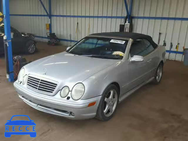 2003 MERCEDES-BENZ CLK 430 WDBLK70G43T137537 зображення 1