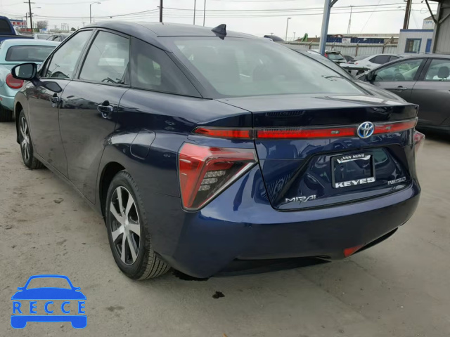 2017 TOYOTA MIRAI JTDBVRBD6HA002923 зображення 2