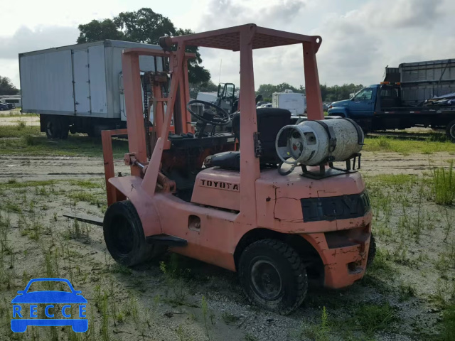 1995 TOYOTA FORKLIFT 2F0H2010013 image 2