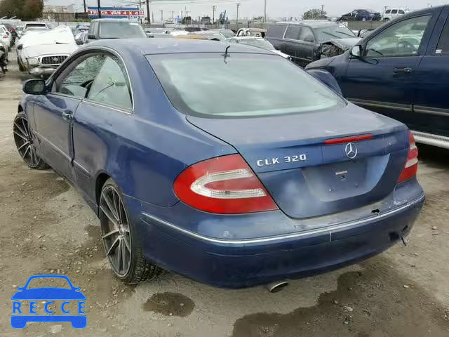 2003 MERCEDES-BENZ CLK 320C WDBTJ65J03F057152 image 2