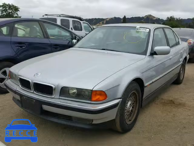 1998 BMW 740 I AUTO WBAGF832XWDL52395 Bild 1