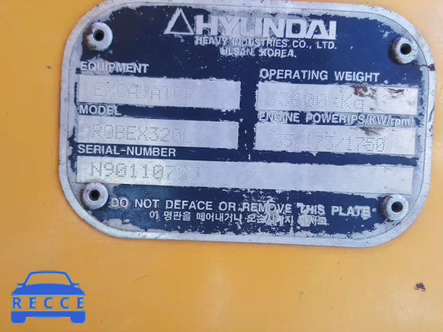 2007 HYUNDAI EXCAVATOR N90110723 image 9