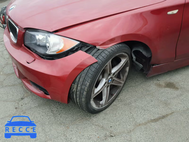 2008 BMW 135 I WBAUC73518VF24698 image 8