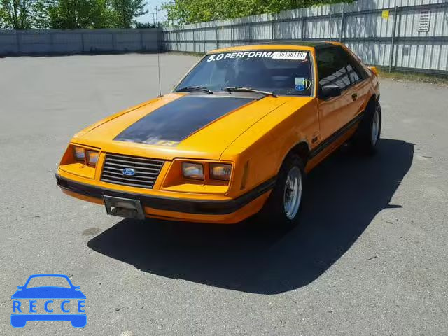 1984 FORD MUSTANG L 1FABP28M9EF110661 image 1