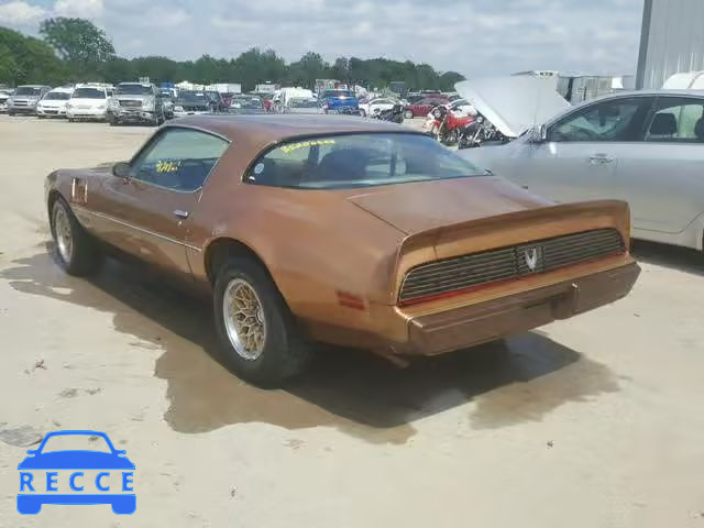 1979 PONTIAC FIREBIRD 2U87Y9N110759 зображення 2