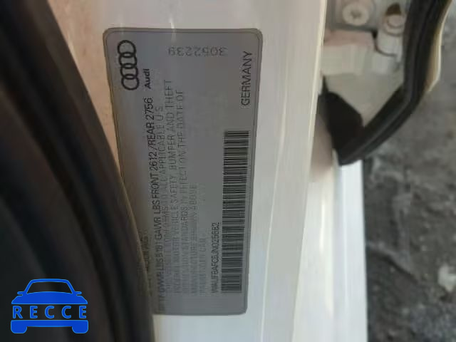 2018 AUDI A6 PREMIUM WAUF8AFC5JN025682 image 9