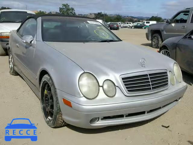 2003 MERCEDES-BENZ CLK 430 WDBLK70GX3T138627 зображення 0