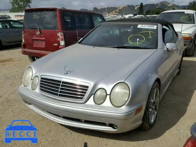 2003 MERCEDES-BENZ CLK 430 WDBLK70GX3T138627 зображення 1