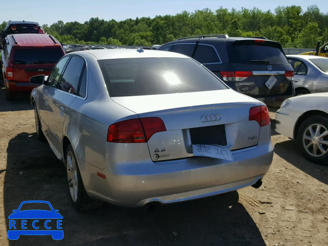 2008 AUDI A4 S-LINE WAUDF78E38A060771 image 2