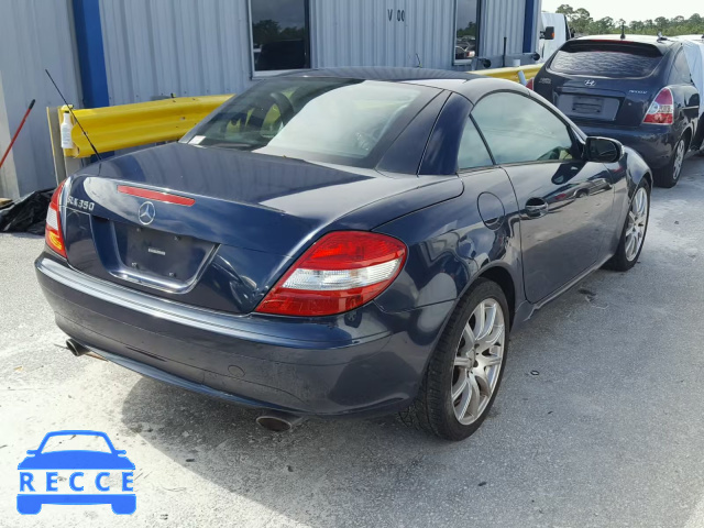 2006 MERCEDES-BENZ SLK 350 WDBWK56F06F123511 image 3