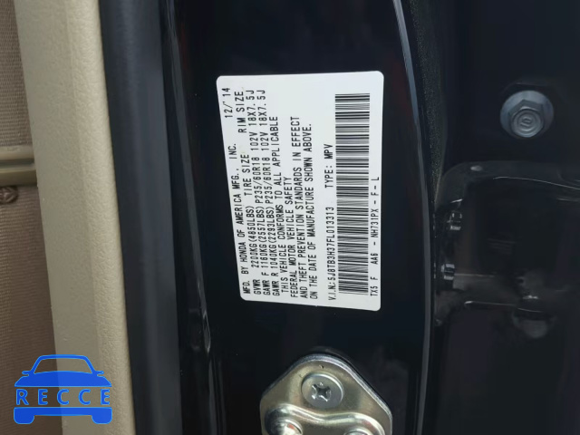 2015 ACURA RDX BASE 5J8TB3H37FL013313 image 9