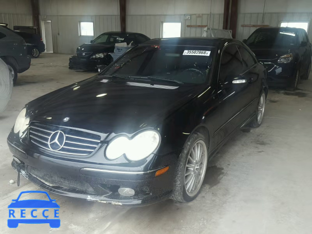 2004 MERCEDES-BENZ CLK 55 AMG WDBTJ76H04F066646 зображення 1