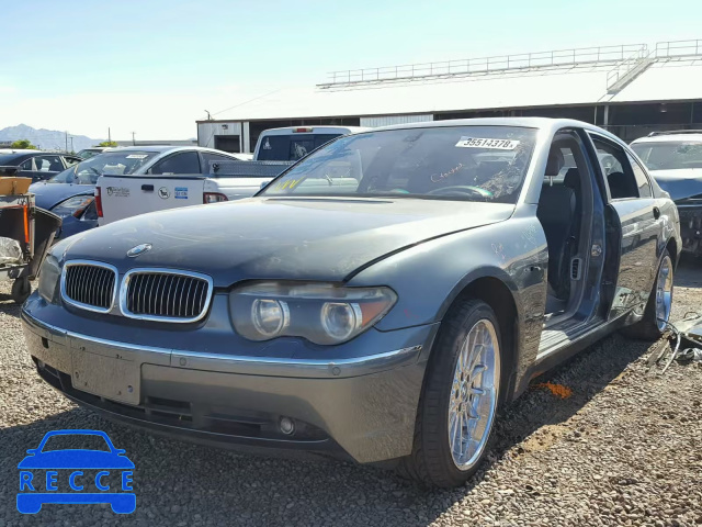 2003 BMW 745 LI WBAGN63413DR15256 зображення 1