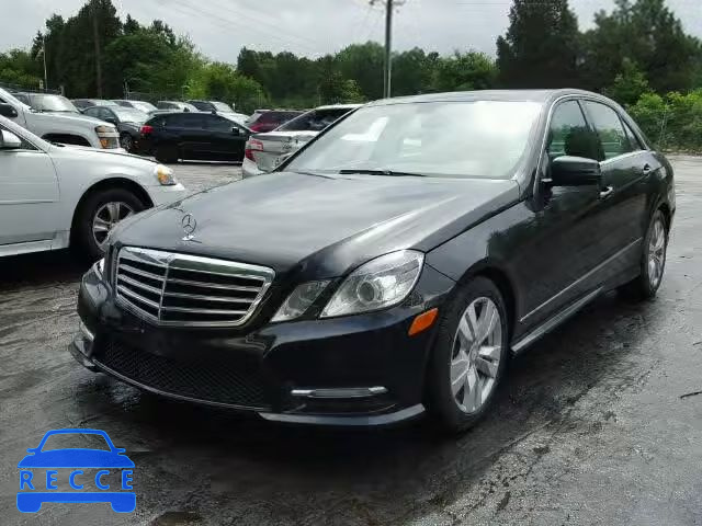 2013 MERCEDES-BENZ E 350 BLUE WDDHF2EB5DA700447 image 1