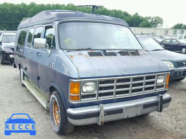 1987 DODGE RAM VAN B2 2B6HB23T7HK266645 image 0