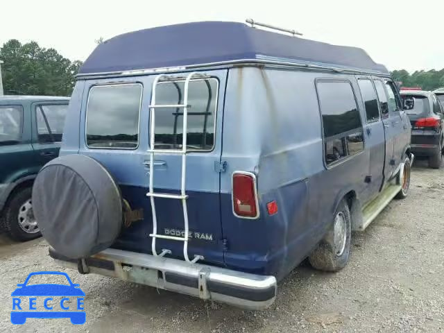 1987 DODGE RAM VAN B2 2B6HB23T7HK266645 image 3