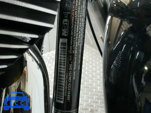 2012 HARLEY-DAVIDSON FLD SWITCH 1HD1GZM31CC318459 image 9