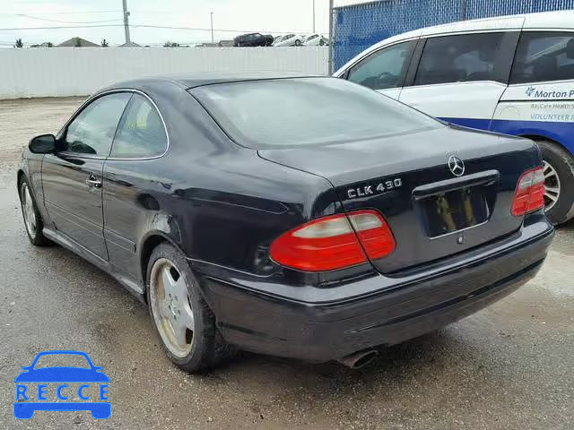 1999 MERCEDES-BENZ CLK 430 WDBLJ70GXXF058509 image 2