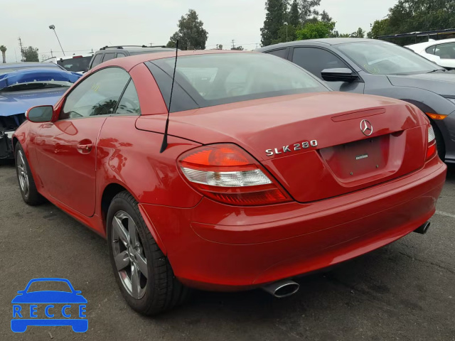 2006 MERCEDES-BENZ SLK 280 WDBWK54FX6F116682 image 2