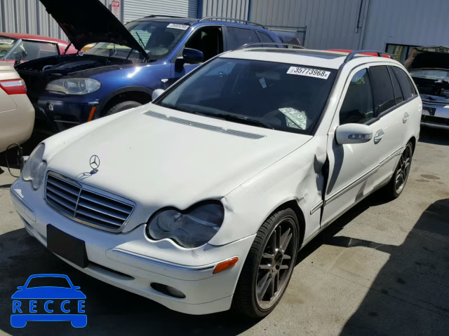 2004 MERCEDES-BENZ C 240 SPOR WDBRH61J44F465621 зображення 1