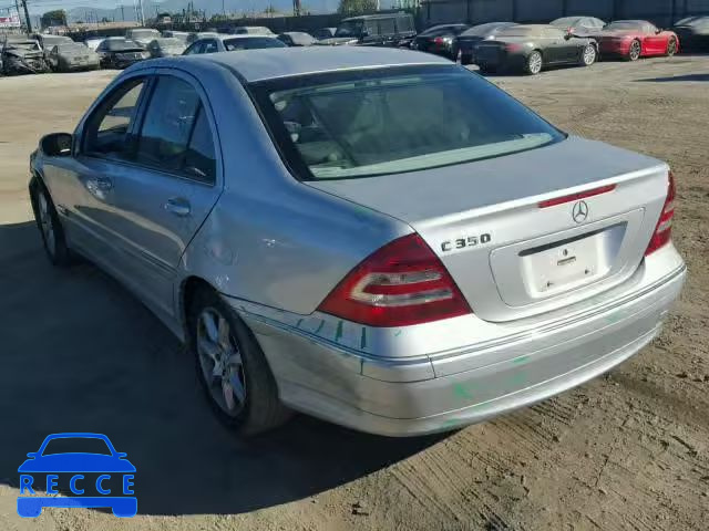 2007 MERCEDES-BENZ C 350 WDBRF56H97F862316 image 2