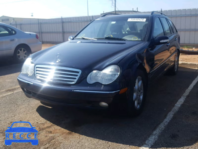 2004 MERCEDES-BENZ C 240 SPOR WDBRH61J14F454723 зображення 1