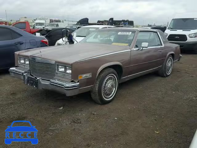 1984 CADILLAC ELDORADO 1G6AL5780EE619831 image 1