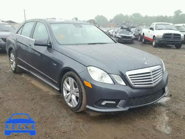 2012 MERCEDES-BENZ E 350 BLUE WDDHF2EB4CA522335 image 0