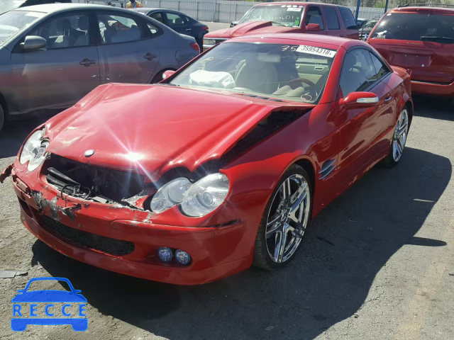 2004 MERCEDES-BENZ SL 500 WDBSK75F64F076557 image 1