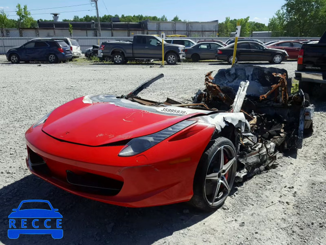 2014 FERRARI 458 SPIDER ZFF68NHA0E0198195 зображення 1