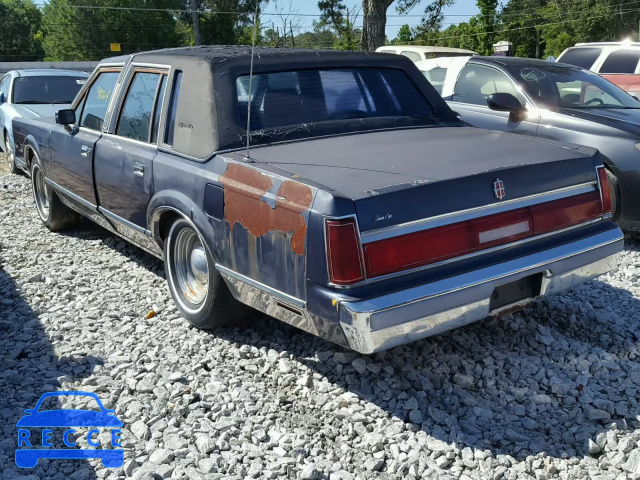 1986 LINCOLN TOWN CAR 1LNBP96F2GY647298 image 2