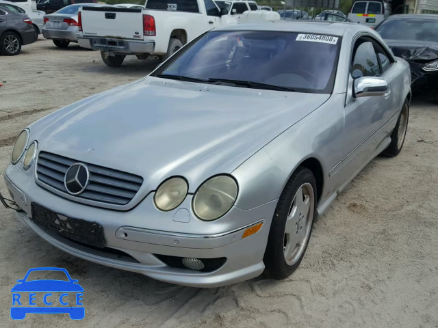 2002 MERCEDES-BENZ CL 55 AMG WDBPJ73J92A022728 зображення 1