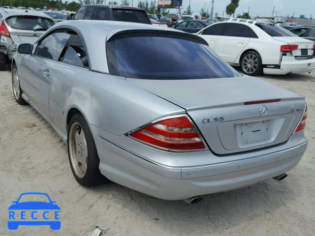 2002 MERCEDES-BENZ CL 55 AMG WDBPJ73J92A022728 зображення 2