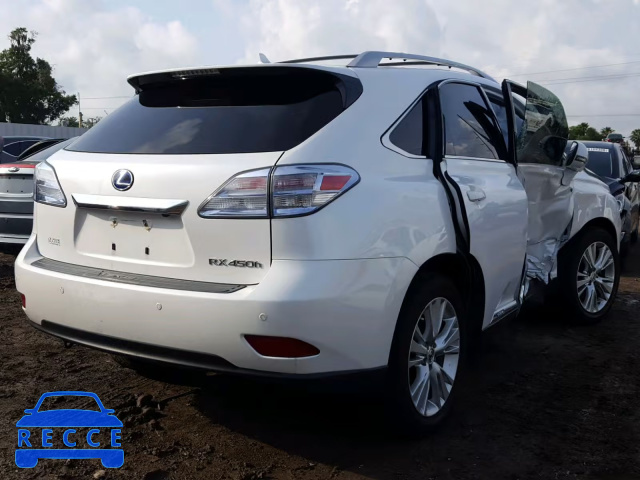 2012 LEXUS RX 450 JTJBC1BA9C2433124 image 3