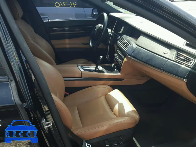 2010 BMW 750 I WBAKA8C54ACY35527 зображення 4